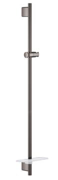 GROHE RAINSHOWER SMARTACTIVE sprchová tyč 930 mm s držákem ruční sprchy, polička, hard graphite