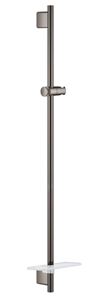 GROHE RAINSHOWER SMARTACTIVE sprchová tyč 930 mm s držákem ruční sprchy, polička, hard graphite