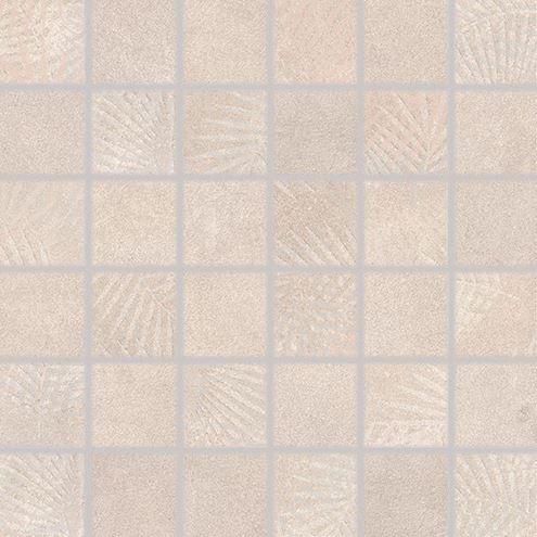 RAKO LAMPEA mozaika 30x30(5x5) cm, lepená na síti, mat-lesk, béžová WDM05688 Obrázek - Hlavní obrázek