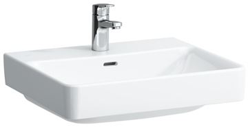 LAUFEN PRO S umyvadlo 55 cm, s otvorem pro baterii a přepadem