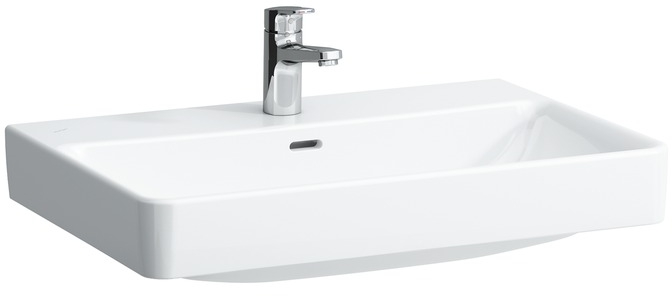 LAUFEN PRO S umyvadlo 70 cm, s otvorem pro baterii a přepadem, LCC H8109674001041 Obrázek - Hlavní obrázek