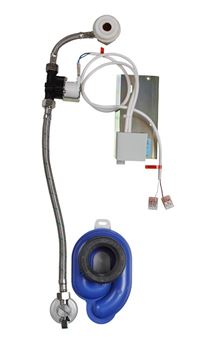 SANELA radarový splachovač pisoáru, na montážní liště, Bluetooth, napájení ze sítě