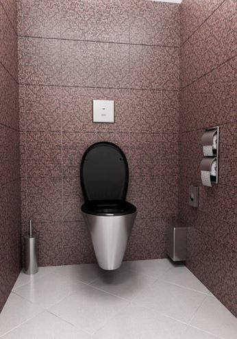 SANELA senzorový splachovač WC, s tlačítkem pro ruční spláchnutí, napájení se sítě SLW 01NK Obrázek - fotka