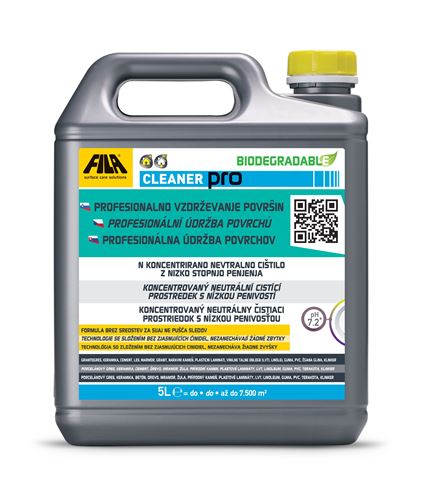 FILA CLEANER PRO čisticí prostředek na povrchy 5 l, nažloutlá 60500005SCS Obrázek - Hlavní obrázek