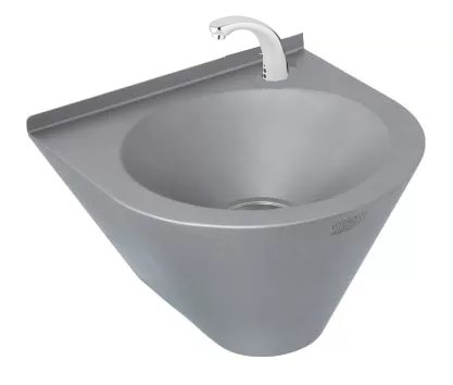 AZP BRNO umyvadlo 40 cm, se senzorovou baterií, napájení ze sítě, nerez AUM 027.2 Obrázek - Hlavní obrázek