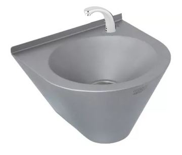AZP BRNO umyvadlo 40 cm, se senzorovou baterií, napájení ze sítě, nerez