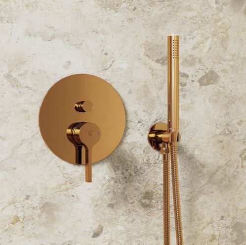 STEINBERG 280 vanová podomítková baterie, s přepínačem, rose gold 280 2103 3 RG Obrázek - fotka