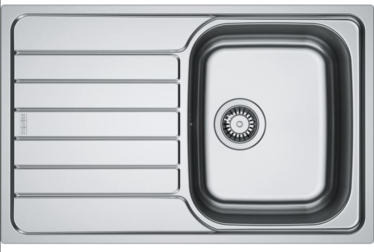 FRANKE SPARK SKN 611-78 nerezový dřez 780x500 mm, otočný, odkapávač 101.0712.176 Obrázek - Hlavní obrázek