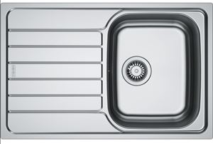 FRANKE SPARK SKN 611-78 nerezový dřez 780x500 mm, otočný, odkapávač