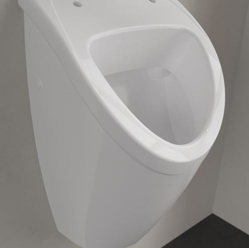 VILLEROY & BOCH ARCHITECTURA pisoár, zadní přívod vody, alpská bílá 55860501 Obrázek - fotka