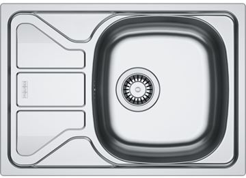 FRANKE FLASH FLN 611-62/44 nerezový dřez 620x435 mm, otočný, odkapávač