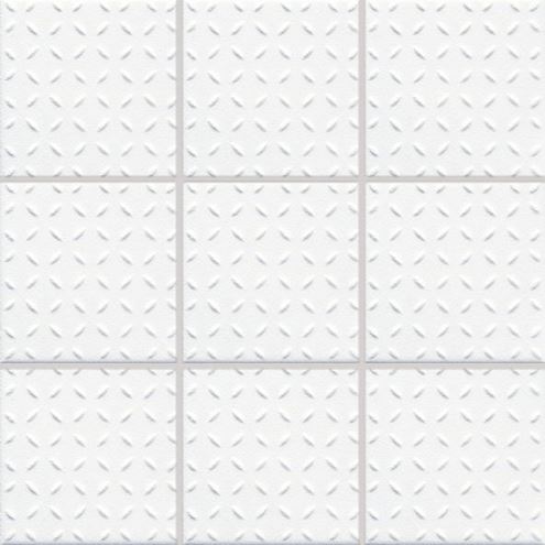 RAKO POOL dlažba 10x10 cm, mat reliéf, bílá GRH0K223 Obrázek - Hlavní obrázek