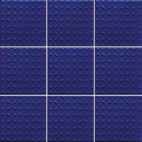 RAKO POOL dlažba 10x10 cm, mat reliéf, tmavě modrá GRH0K205 Obrázek - Hlavní obrázek