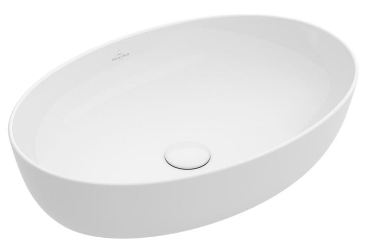 VILLEROY & BOCH ARTIS umyvadlo na desku 61 cm, bez přepadu, alpská bílá 41986101 Obrázek - Hlavní obrázek