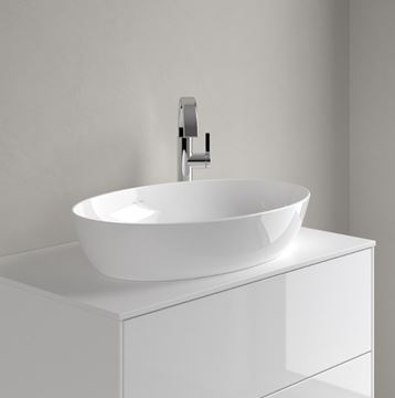VILLEROY & BOCH ARTIS umyvadlo na desku 61 cm, bez přepadu, alpská bílá 41986101 Obrázek - fotka