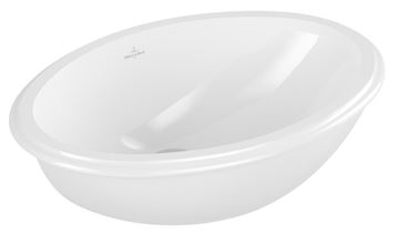 VILLEROY & BOCH EVANA umyvadlo 50 cm, s přepadem, alpská bílá