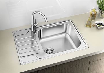 BLANCO DINAS XL 6 S COMPACT nerezový dřez 780x500 mm, otočný, odkapávač 525121 Obrázek - fotka