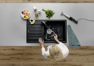 BLANCO MIDA-S dřezová baterie, s vytahovací koncovkou, antracit  521455 Obrázek - fotka