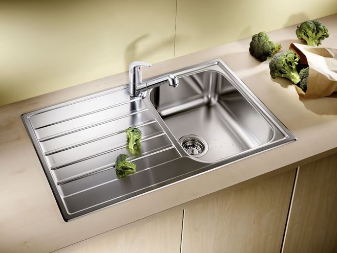 BLANCO LIVIT 45 S SALTO nerezový dřez 860x500 mm, otočný, odkapávač 514786 Obrázek - fotka