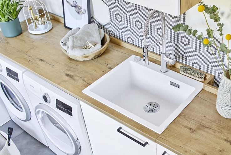 BLANCO CATRIS-S dřezová baterie, s flexi ramínkem a sprškou, chrom 521476 Obrázek - fotka