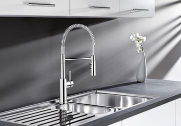 BLANCO CATRIS-S dřezová baterie, s flexi ramínkem a sprškou, chrom 521476 Obrázek - fotka