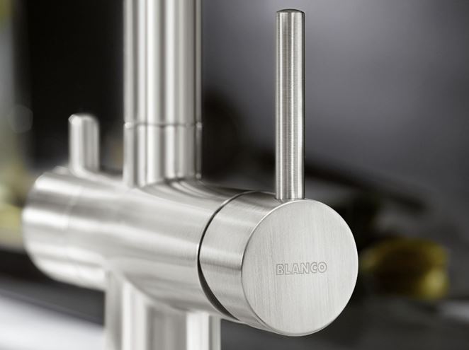 BLANCO FONTAS II dřezová baterie, s filtrační funkcí, nerez 523129 Obrázek - fotka