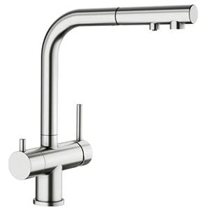 BLANCO FONTAS-S II dřezová baterie, s vytahovací koncovkou, s filtrační funkcí, nerez