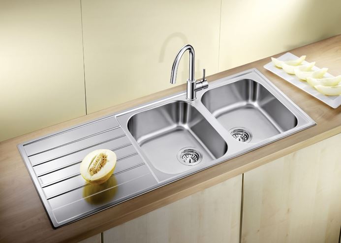 BLANCO MIDA-S dřezová baterie, s vytahovací koncovkou, chrom  521454 Obrázek - fotka
