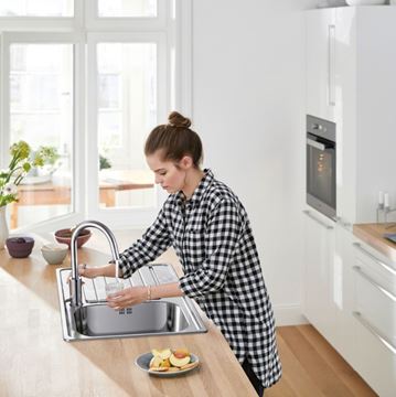 BLANCO MIDA-S dřezová baterie, s vytahovací koncovkou, chrom  521454 Obrázek - fotka