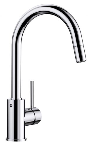 BLANCO MIDA-S dřezová baterie, s vytahovací koncovkou, chrom  521454 Obrázek - Hlavní obrázek