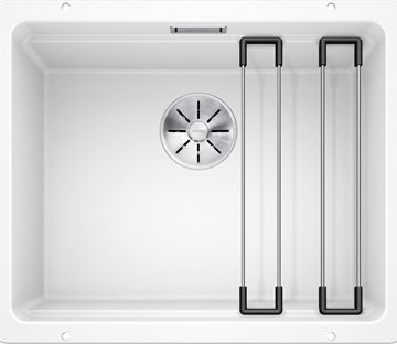 BLANCO ETAGON 500 U granitový dřez 530x460 mm, bílá
