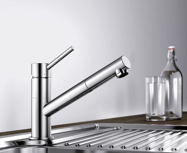 BLANCO KANO-S  dřezová baterie, s vytahovací koncovkou, chrom  521503 Obrázek - fotka