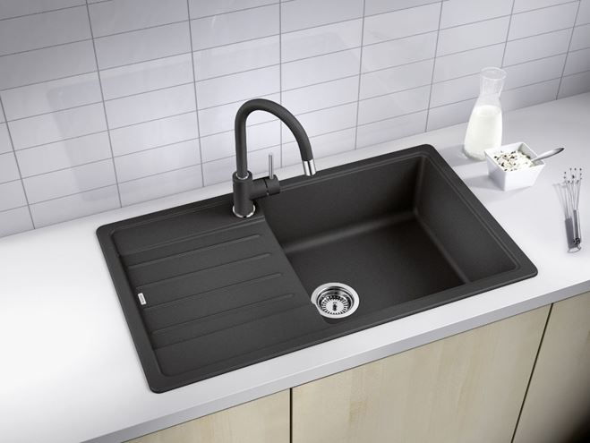 BLANCO LEGRA XL 6 S granitový dřez 860x500 mm, otočný, odkapávač, antracit 523326 Obrázek - fotka
