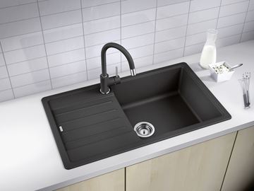 BLANCO LEGRA XL 6 S granitový dřez 860x500 mm, otočný, odkapávač, antracit 523326 Obrázek - fotka
