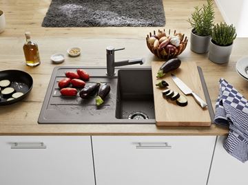 BLANCO LEGRA XL 6 S granitový dřez 860x500 mm, otočný, odkapávač, antracit 523326 Obrázek - fotka