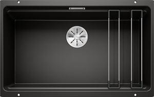 BLANCO ETAGON 700 U granitový dřez 730x460 mm, černá