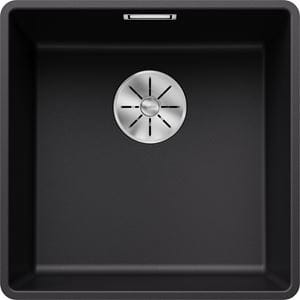 BLANCO SUBLINE 400 F granitový dřez 427x427 mm, černá