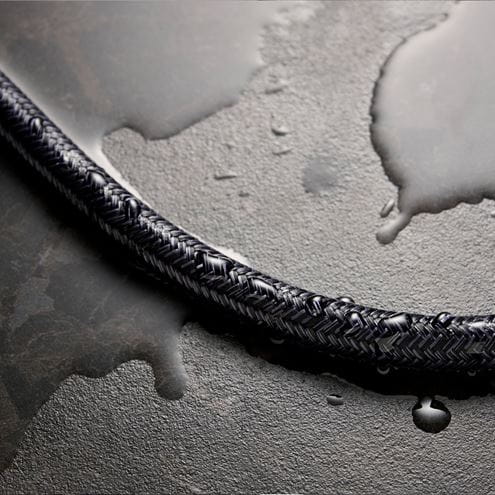 HANSGROHE DESIGNFLEX sprchová hadice 1250 mm, textilní, s ochranou proti překroucení a zlomení, matná černá 28220670 Obrázek - fotka