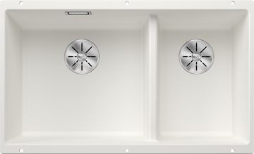 BLANCO SUBLINE 430/270 U granitový dřez, 755x460 mm, bílá