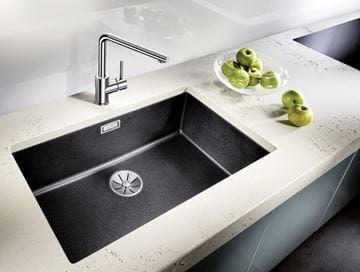 BLANCO SUBLINE 700 U granitový dřez 760x460 mm, černá 526001 Obrázek - fotka