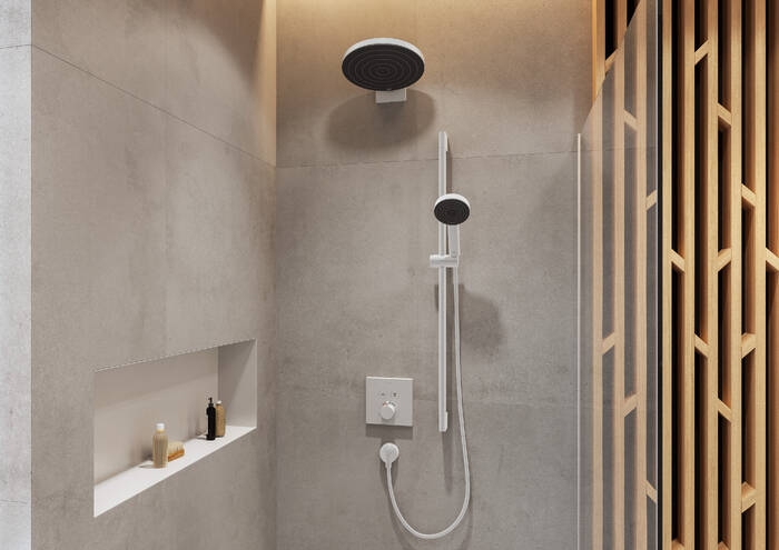 HANSGROHE PULSIFY S 260 1JET horní sprcha pr. 260 mm, matná bílá 24140700 Obrázek - fotka