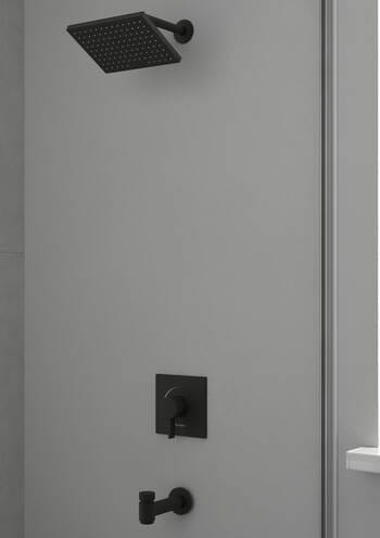 HANSGROHE VERNIS SHAPE 230 1JET horní sprcha 230x170 mm, EcoSmart, matná černá 26283670 Obrázek - fotka