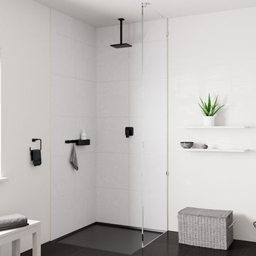 HANSGROHE VERNIS SHAPE 230 1JET horní sprcha 230x170 mm, EcoSmart, matná černá 26283670 Obrázek - fotka