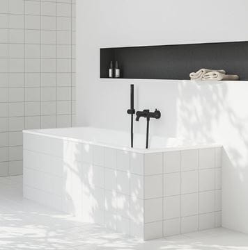 RAVAK CHROME 611.20 nástěnný otočný držák ruční sprchy, matná černá  X07P674 Obrázek - fotka