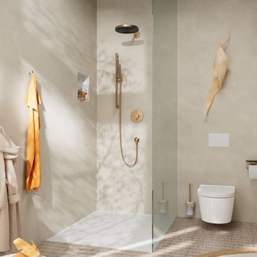 HANSGROHE PULSIFY S 260 1JET horní sprcha pr. 260 mm, kartáčovaný bronz 24140140 Obrázek - fotka