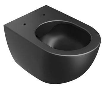 RAVAK UNI CHROME závěsné WC, RimOff splachování, černá 