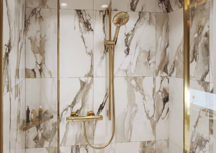HANSGROHE RAINDANCE SELECT S 3JET ruční sprcha pr. 125 mm, 3 proudy, vzhled leštěného zlata 26530990 Obrázek - fotka