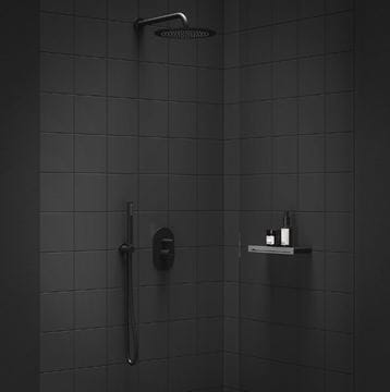 RAVAK SATINFLEX 913.22BLM sprchová hadice 1500 mm, hladká, EasyTwist, plast, matná černá  X07P671 Obrázek - fotka