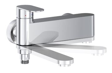 RAVAK CHROME CR II 022.00CR vanová nástěnná baterie, s přepínačem, chrom X070451 Obrázek - fotka