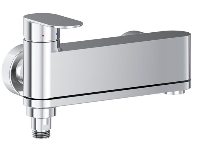RAVAK CHROME CR II 022.00CR vanová nástěnná baterie, s přepínačem, chrom X070451 Obrázek - Hlavní obrázek